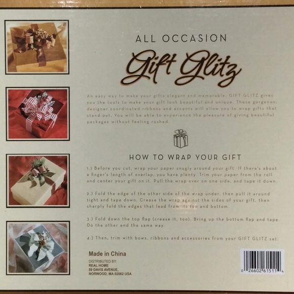 Gift Glitz Decorative Gift Wrap Accents & Ribbons - Picture 5 of 6